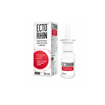 Ectorhin hipertoniczny spray do nosa z ektoiną, 20 ml