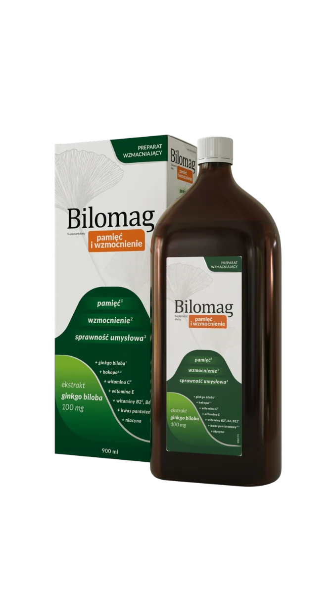 Bilomag Pamięć i Wzmocnienie tonik, 900 ml