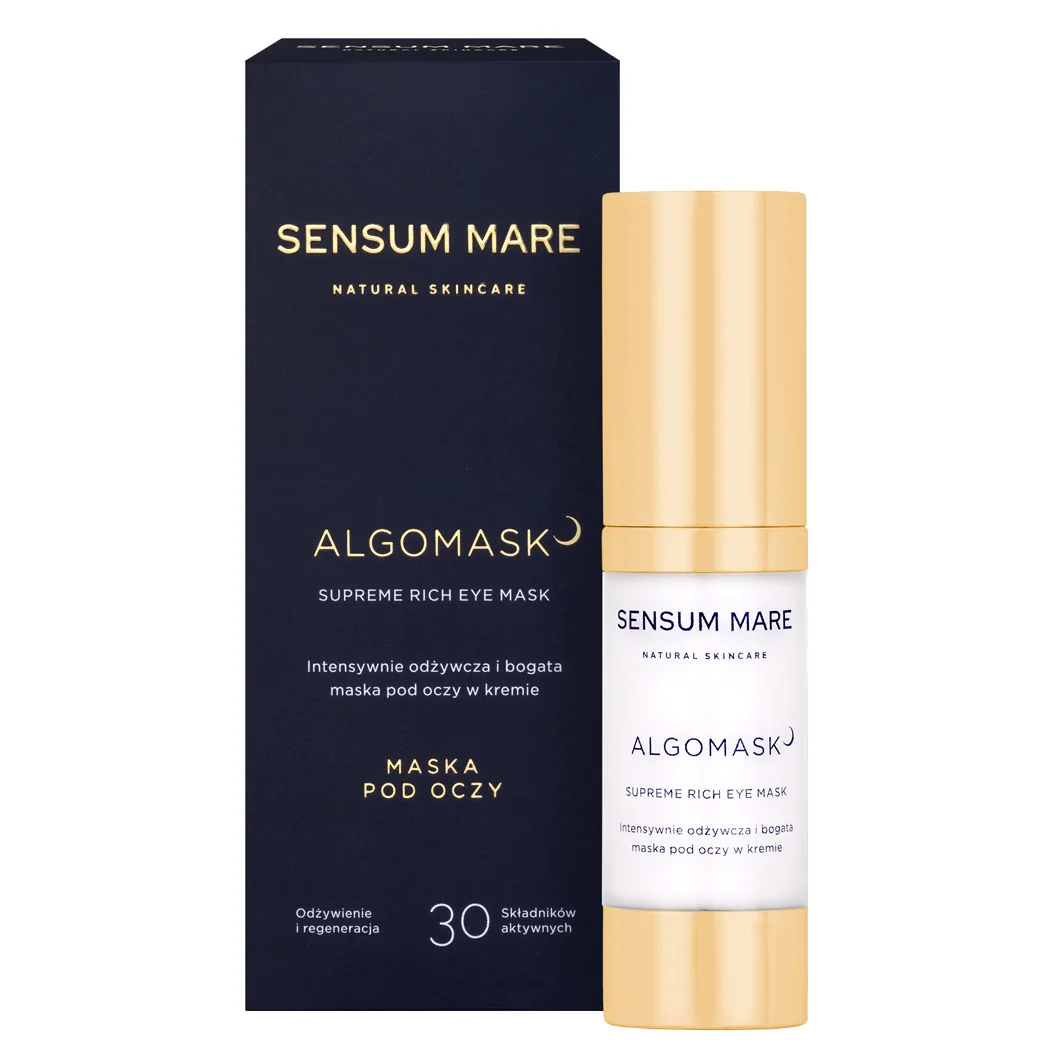 Sensum Mare Algomask intensywnie odżywcza i bogata maska pod oczy w kremie, 15 ml