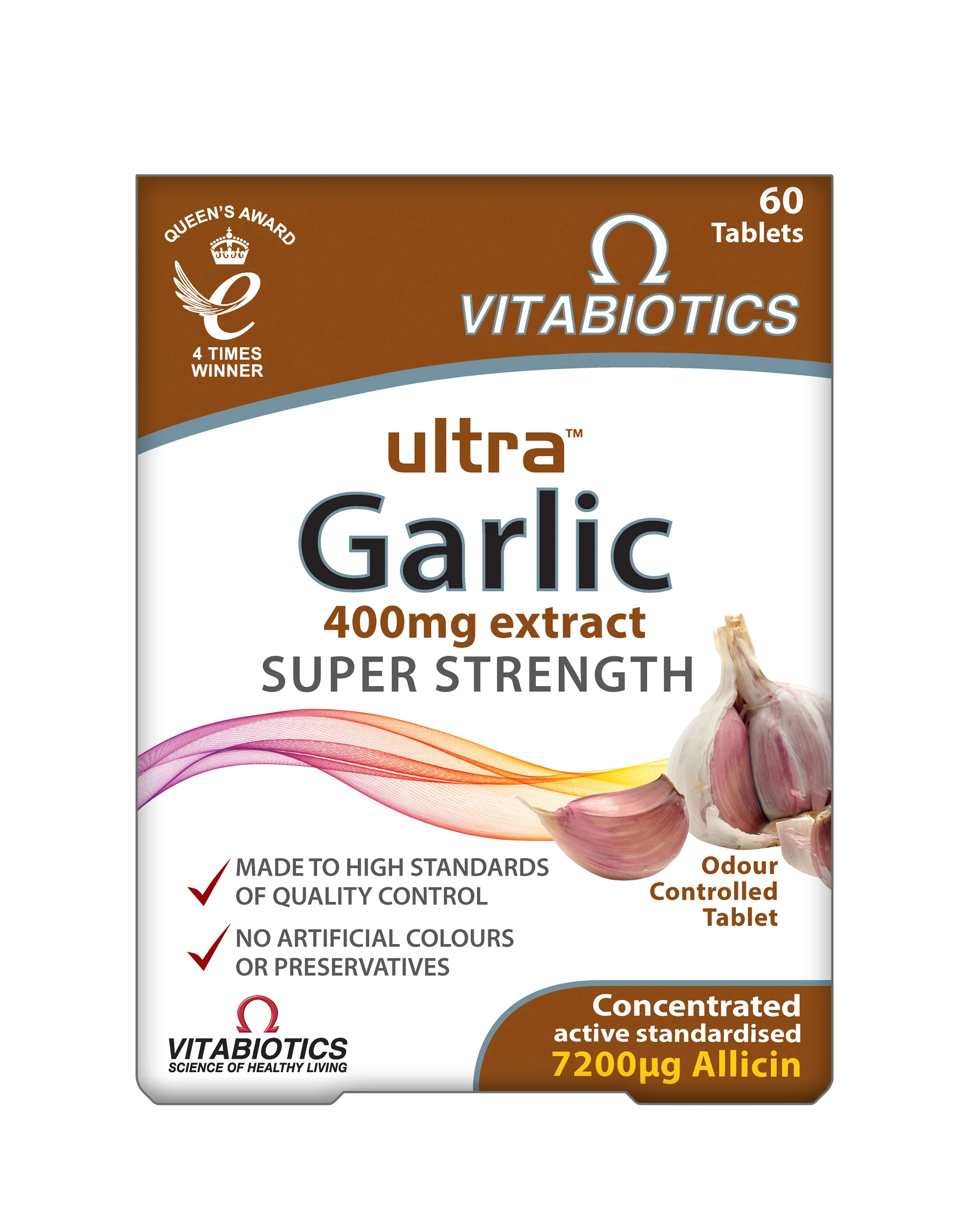Vitabiotics Ultra™ Garlic 60 tabletek