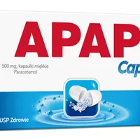Apap Caps, 0,5 g, 10 kapsulek miękkich