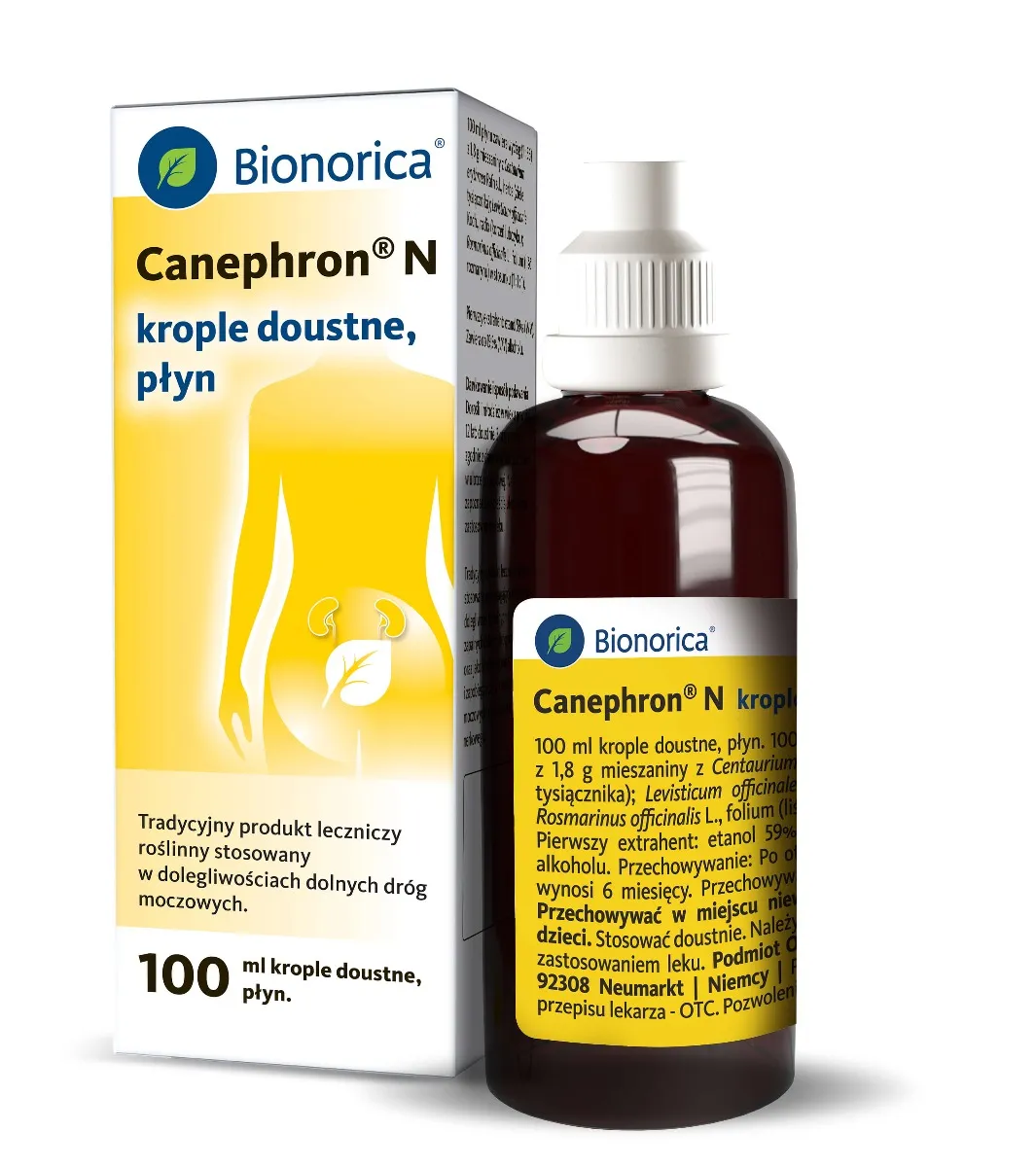 Canephron N, 1ml/ml, 100 ml kropli doustnych