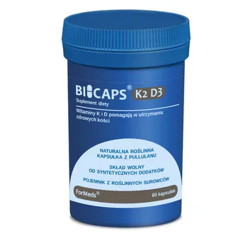 ForMeds Bicaps K2 D3, suplement diety, 60 kapsułek 