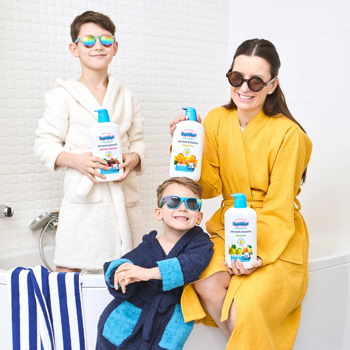 Bambino Rodzina żel pod prysznic Gruszka, 1000 ml