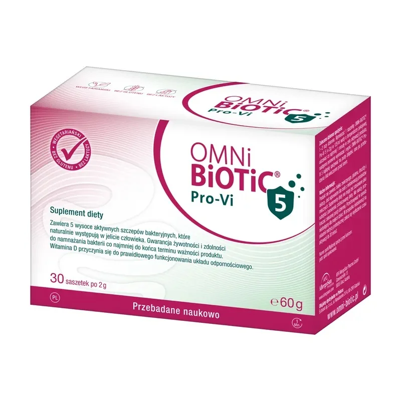 OMNi-BiOTiC® Pro-Vi 5 suplement diety, proszek w saszetkach, 30 szt. x 2 g