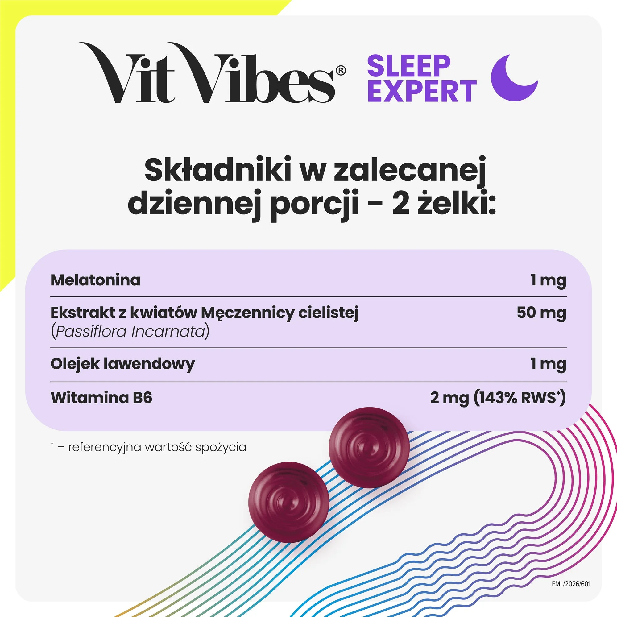 Vit Vibes® Sleep Expert 60 żelek