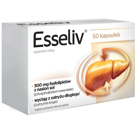 Esseliv suplement diety, 50 kapsułek