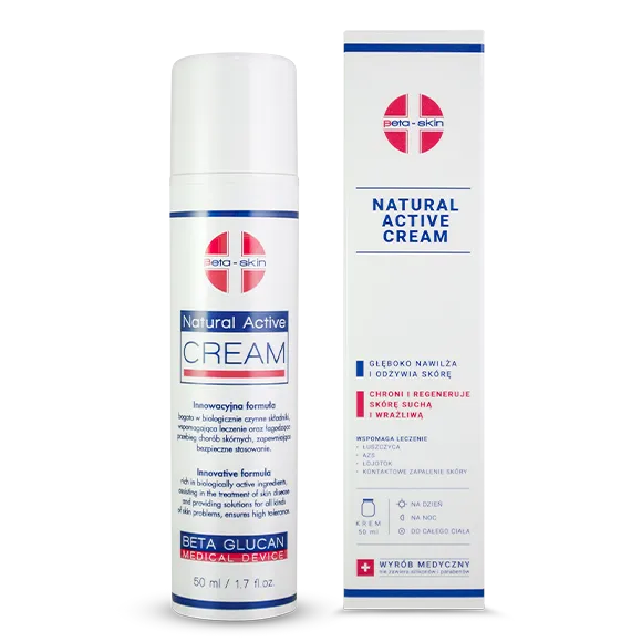 Beta Skin Natural Active Cream Krem do ciała i twarzy, 75 ml