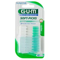 Sunstar Gum Soft-Picks Regular, czyściki międzyzębowe, 40 sztuk