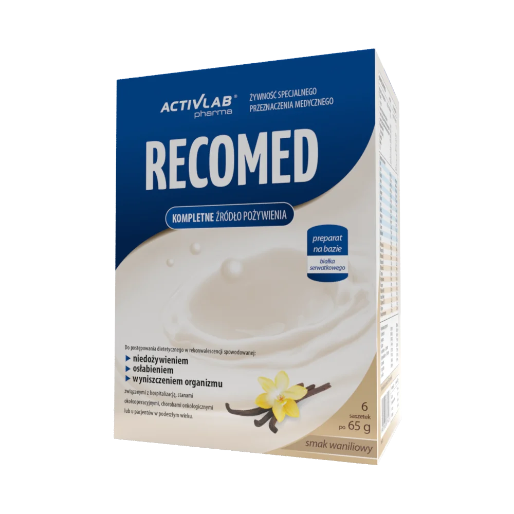Activlab Pharma Recomed wanilia, 6 saszetek x 65 g