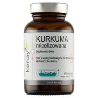 Kurkuma micelizowana Kenay, suplement diety, 60 kapsułek