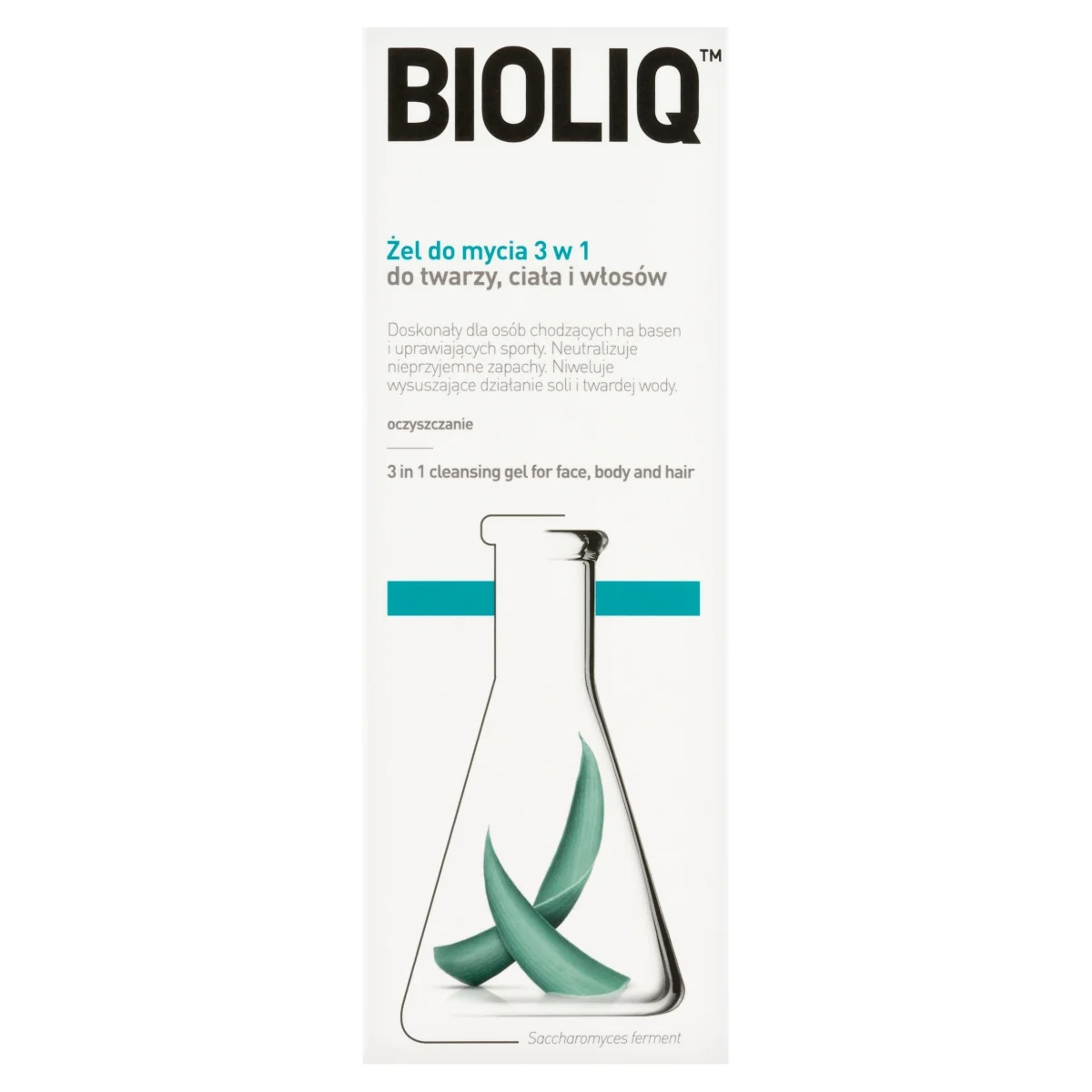 Bioliq Clean żel do mycia twarzy, ciała i włosów 3 w 1, 180 ml