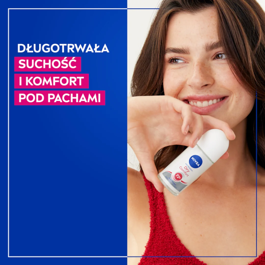 Nivea Dry Comfort antyperspirant damski w kulce, 50 ml