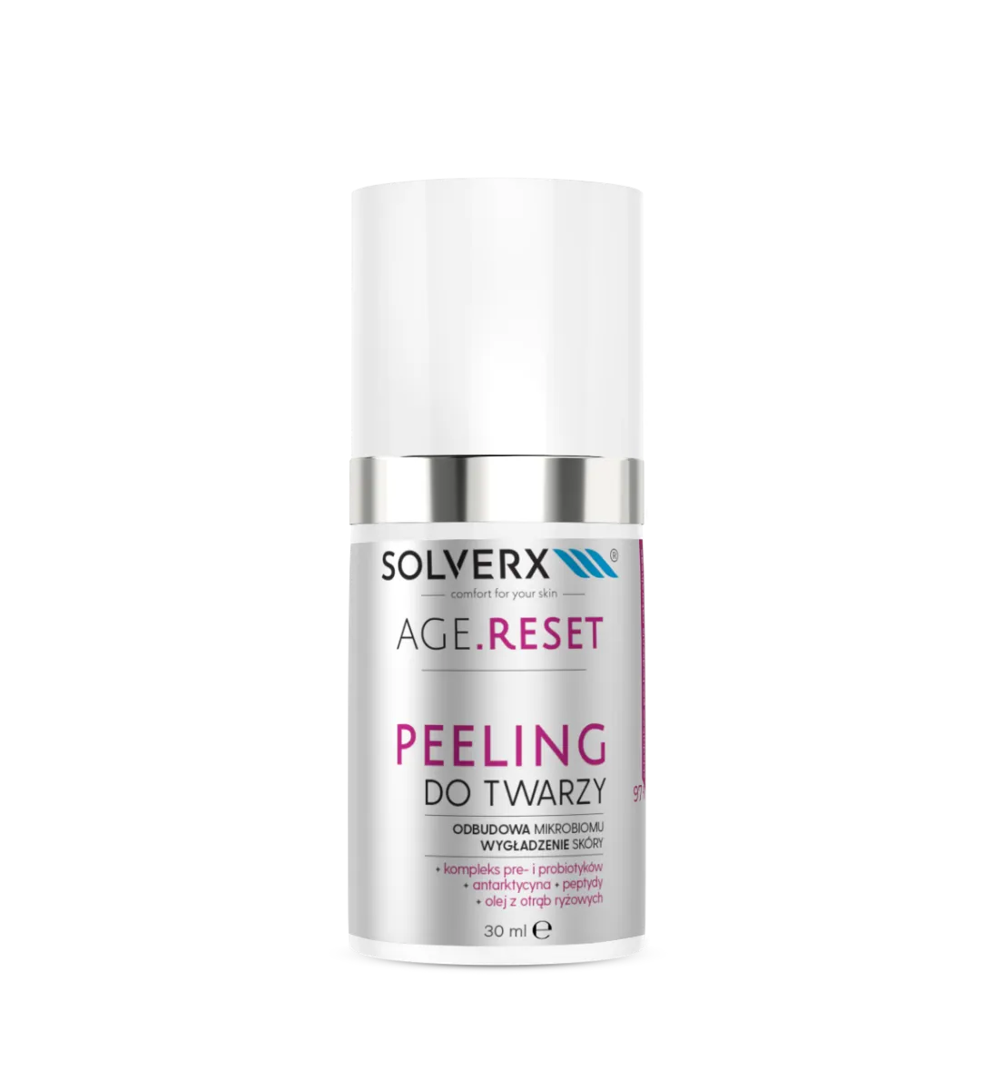 Solverx Age Reset peeling odbudowujący mikrobiom skóry, 30 ml