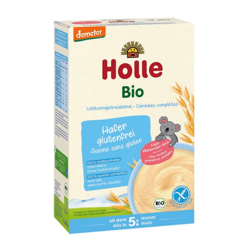 Holle kaszka owsiana dla dzieci dla dzieci powyżej 5. miesiąca życia, 250 g
