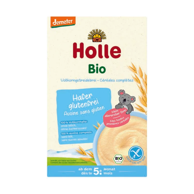 Holle kaszka owsiana dla dzieci dla dzieci powyżej 5. miesiąca życia, 250 g