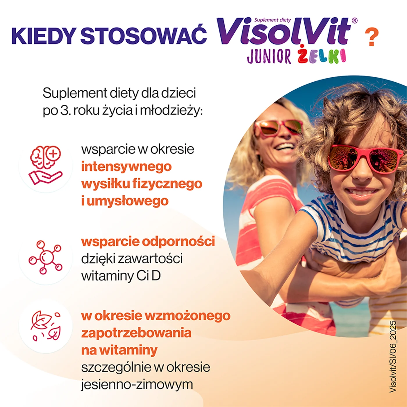 VisolVit Junior 50 żelków