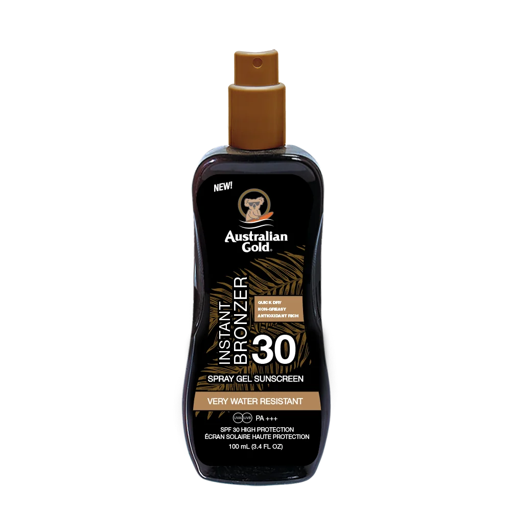 Australian Gold Spray Gel żel w sprayu, rozmiar podróżny SPF 30, 100 ml