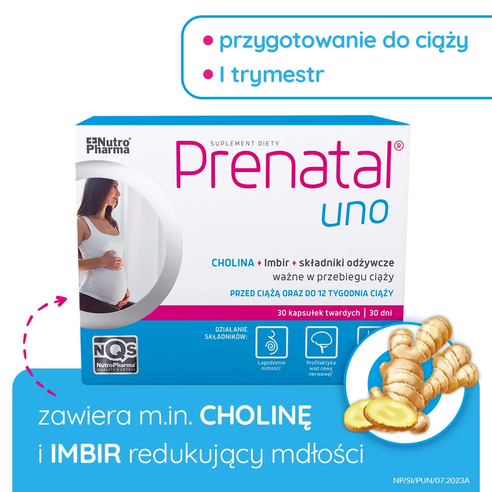 Prenatal Uno, 30 kapsułek