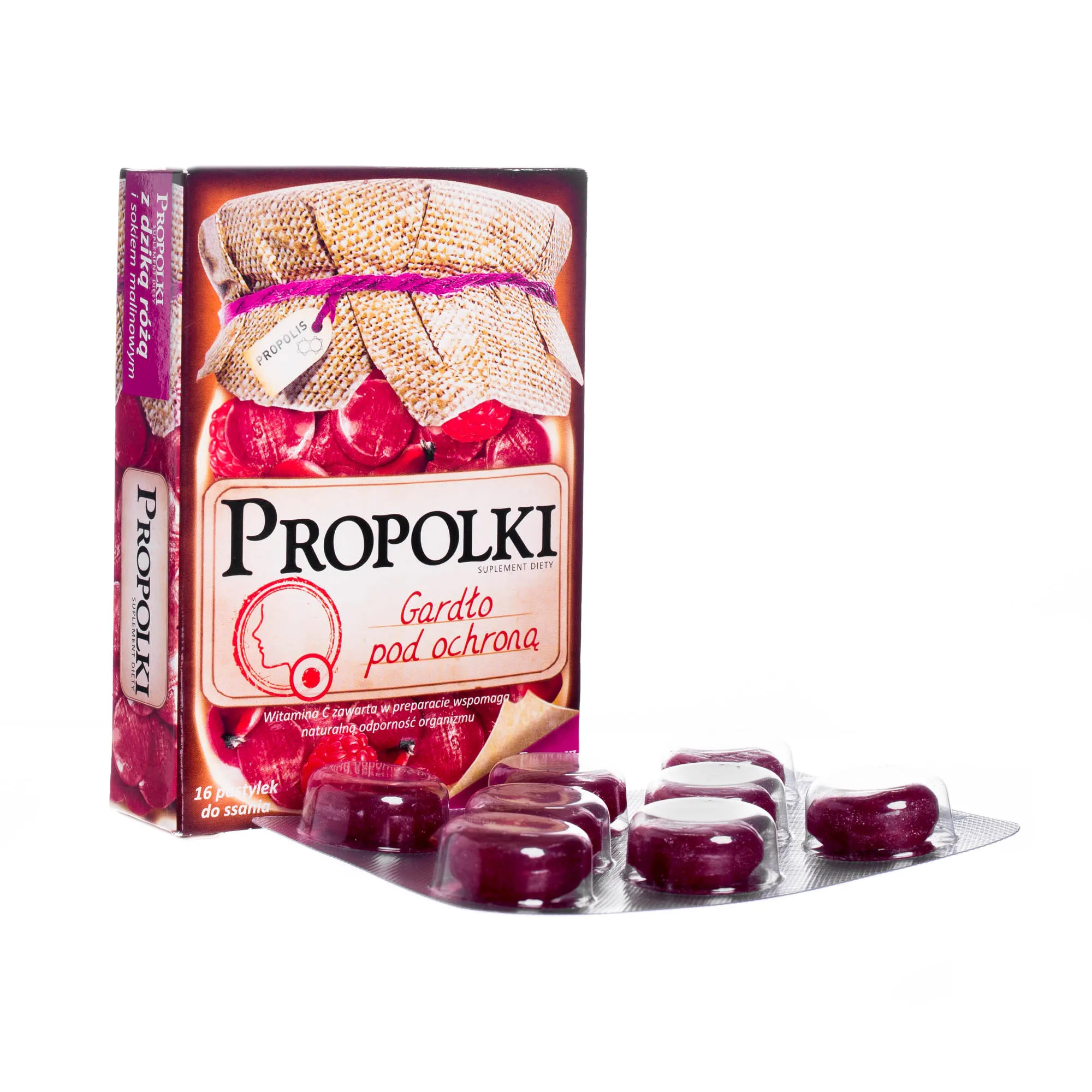 Propolki - suplement diety w postaci pastylek do ssania, 16 szt.