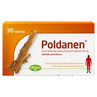 Poldanen, 46 mg, 30 tabletek powlekanych
