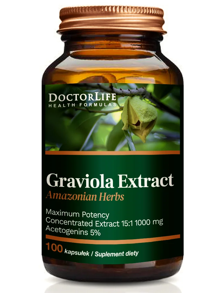 Doctor Life Graviola Extract, 100 kapsułek