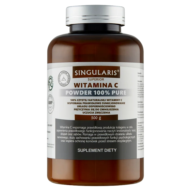 Singularis Superior Witamina C 100% Pure proszek, 500 g
