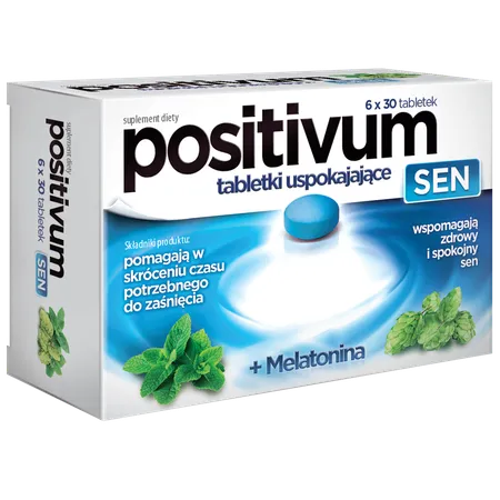 Positivum Sen, suplement diety, 180 tabletek