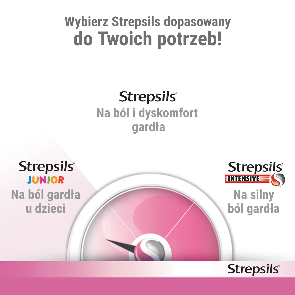 Strepsils Junior 1,2 mg + 0,6 mg - 24 pastylki twarde(do ssania) 