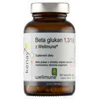 KenayAG, Beta Glucan 1,3/1,6 Wellmune, suplement diety, 60 kapsułek
