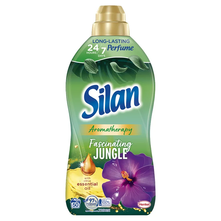 Silan Aromatherapy Fascinating Jungle płyn do płukania, 50 prań, 1,1 l