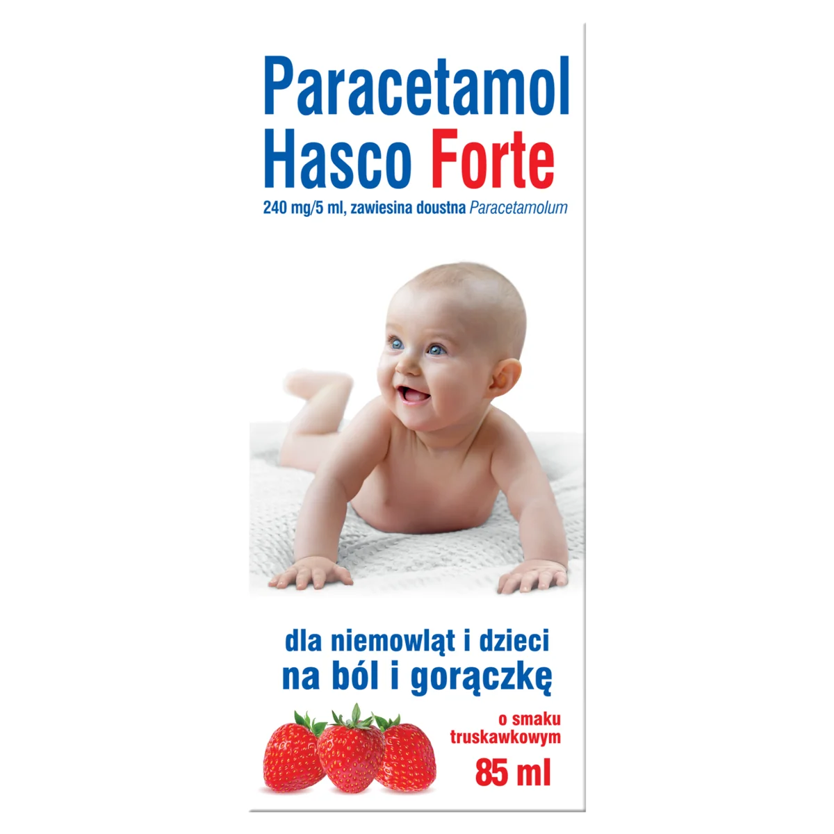 Paracetamol Hasco Forte 240 mg/5 ml zawiesina doustna, 85 ml
