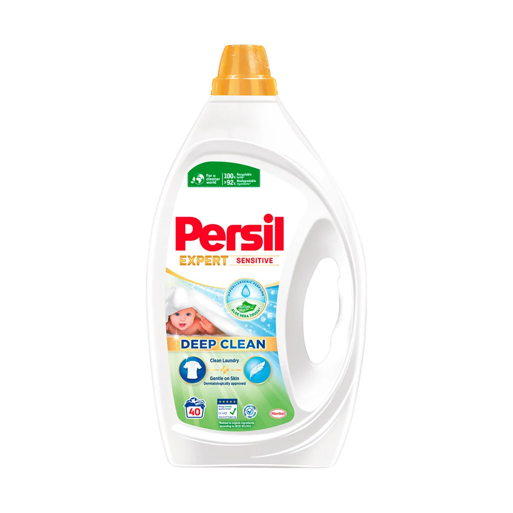 Persil Deep Clean Expert Sensitive żel do prania, 40 prań, 1,8 l