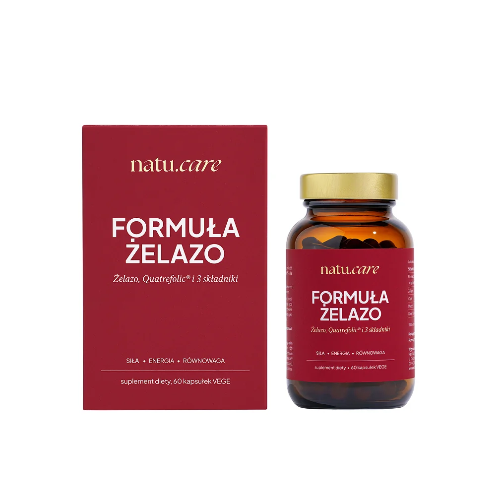 Natu.Care Formuła Żelazo 60 kapsułek