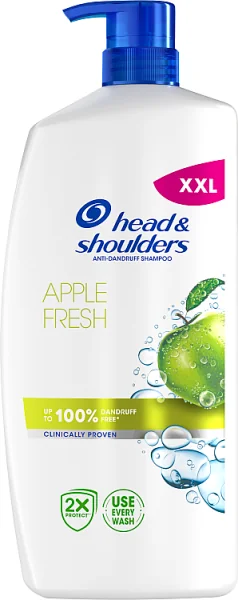 Head & Shoulders Apple Fresh codzienny szampon przeciwłupieżowy, 800 ml (z pompką)