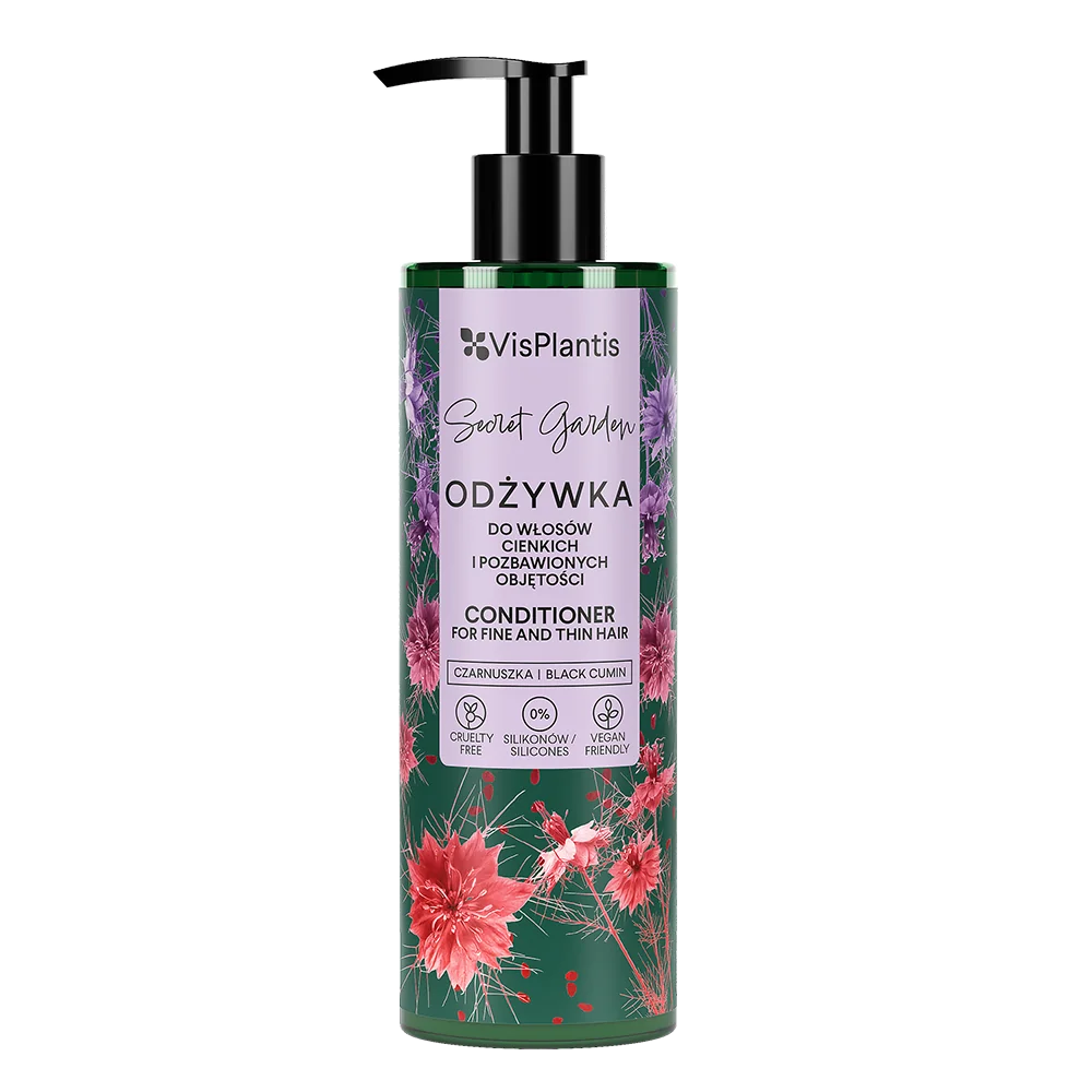 Vis Plantis Herbal Vital Care odżywka do włosów cienkich i pozbawionych objętości, 400 ml