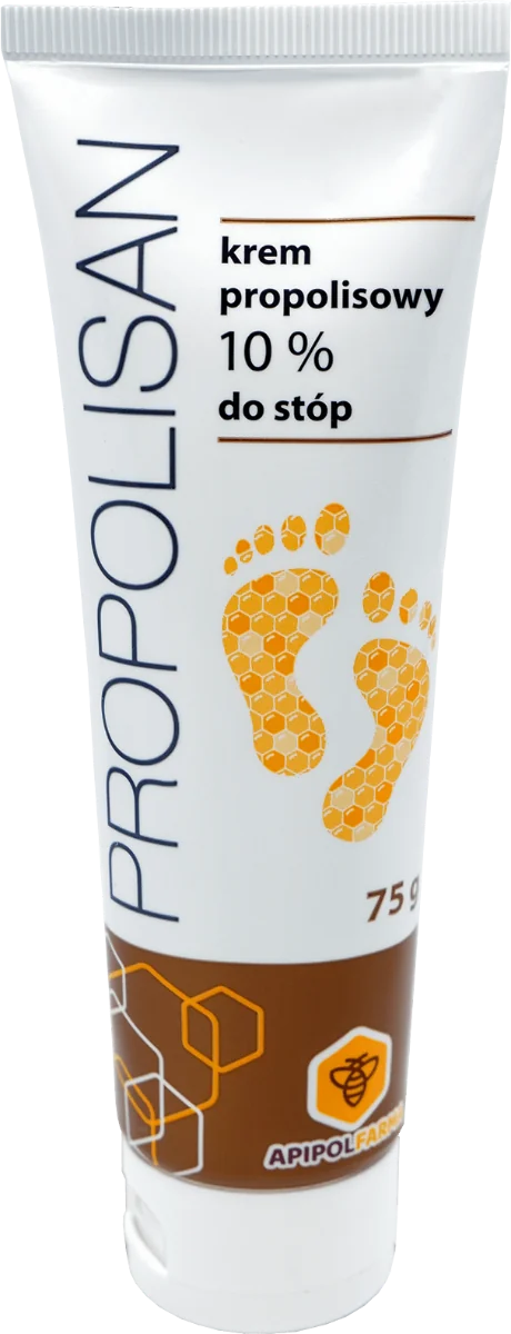 Propolisan 10% krem propolisowy do stóp, 75 g
