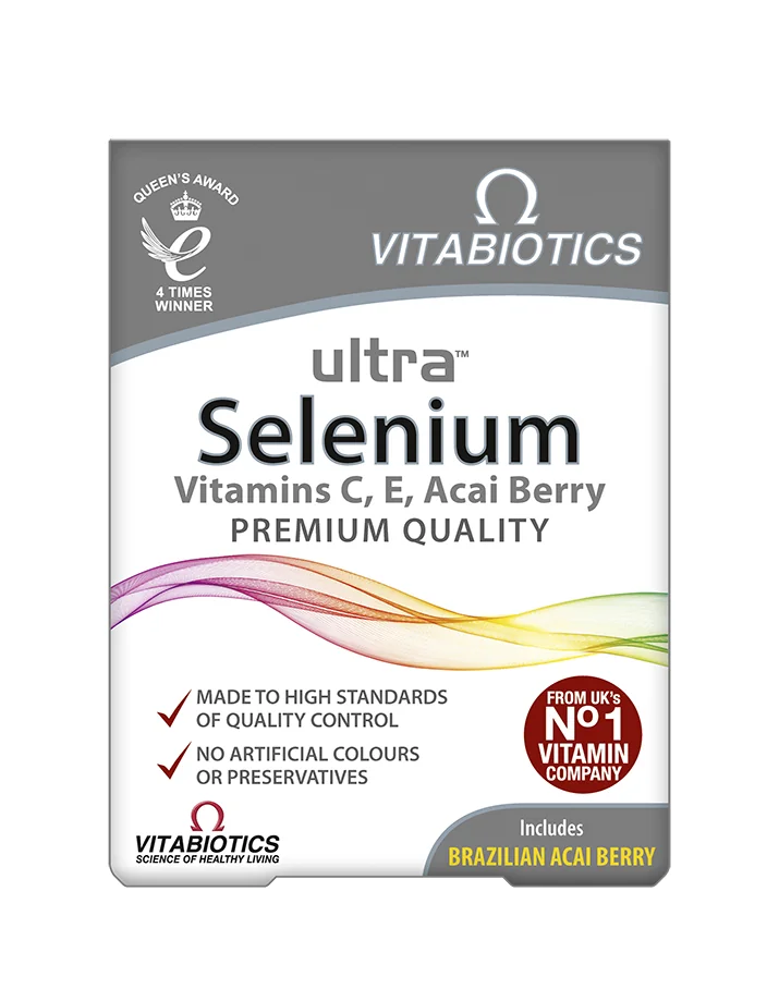 Vitabiotics Ultra Selenium 30 tabletek