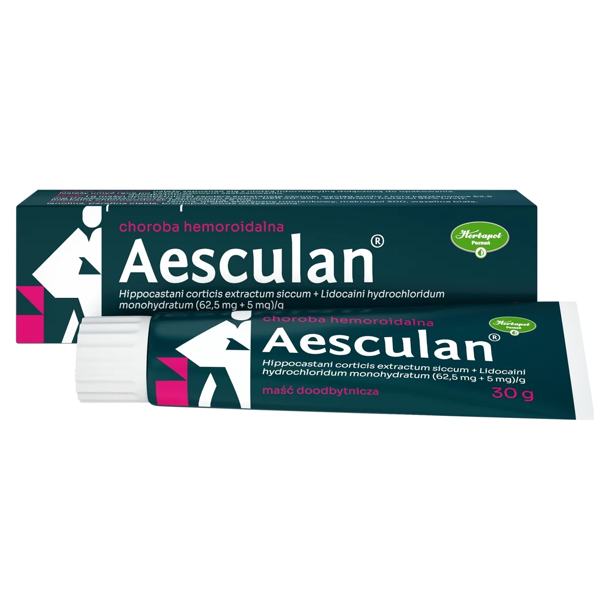 Aesculan maść doodbytnicza, 30 g