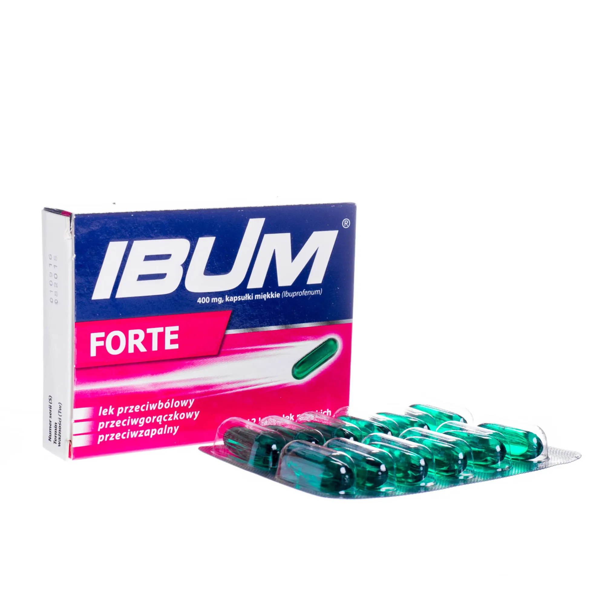 Ibum Forte, 400 mg, 12 kapsułek miękkich 