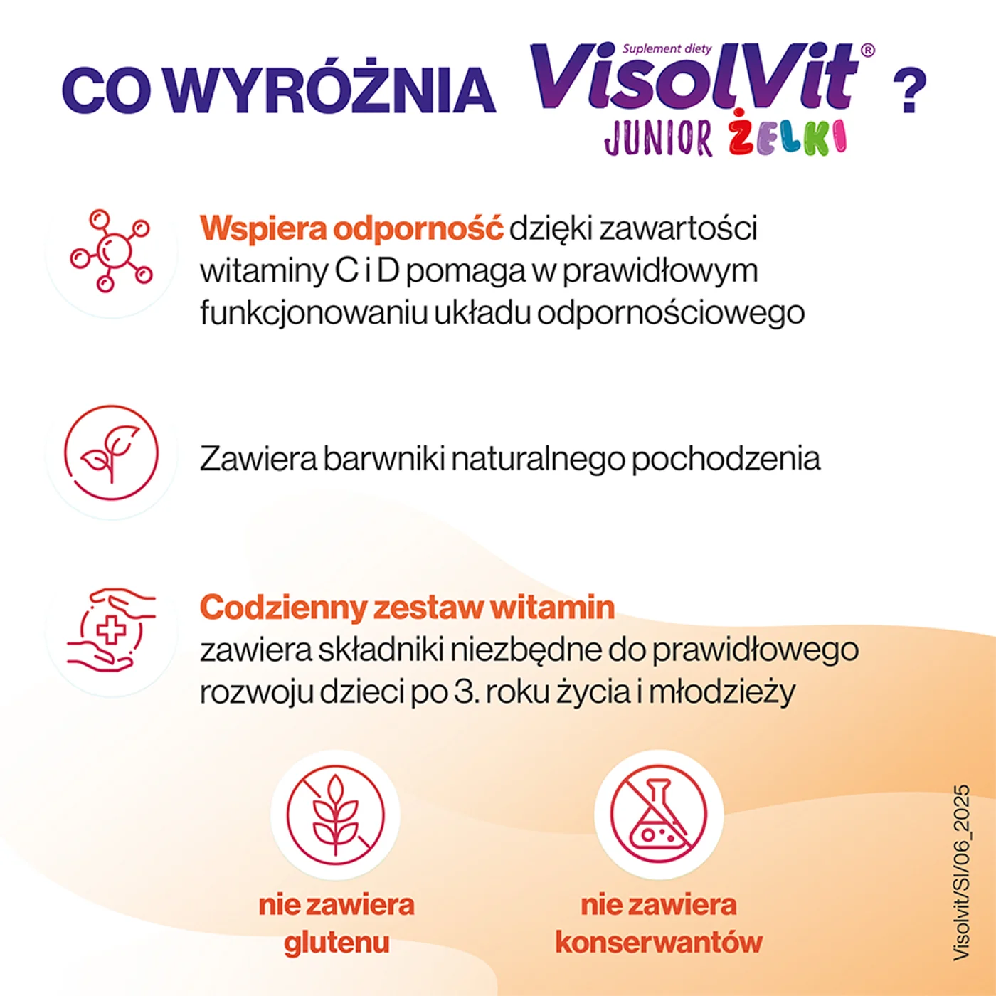 VisolVit Junior 50 żelków