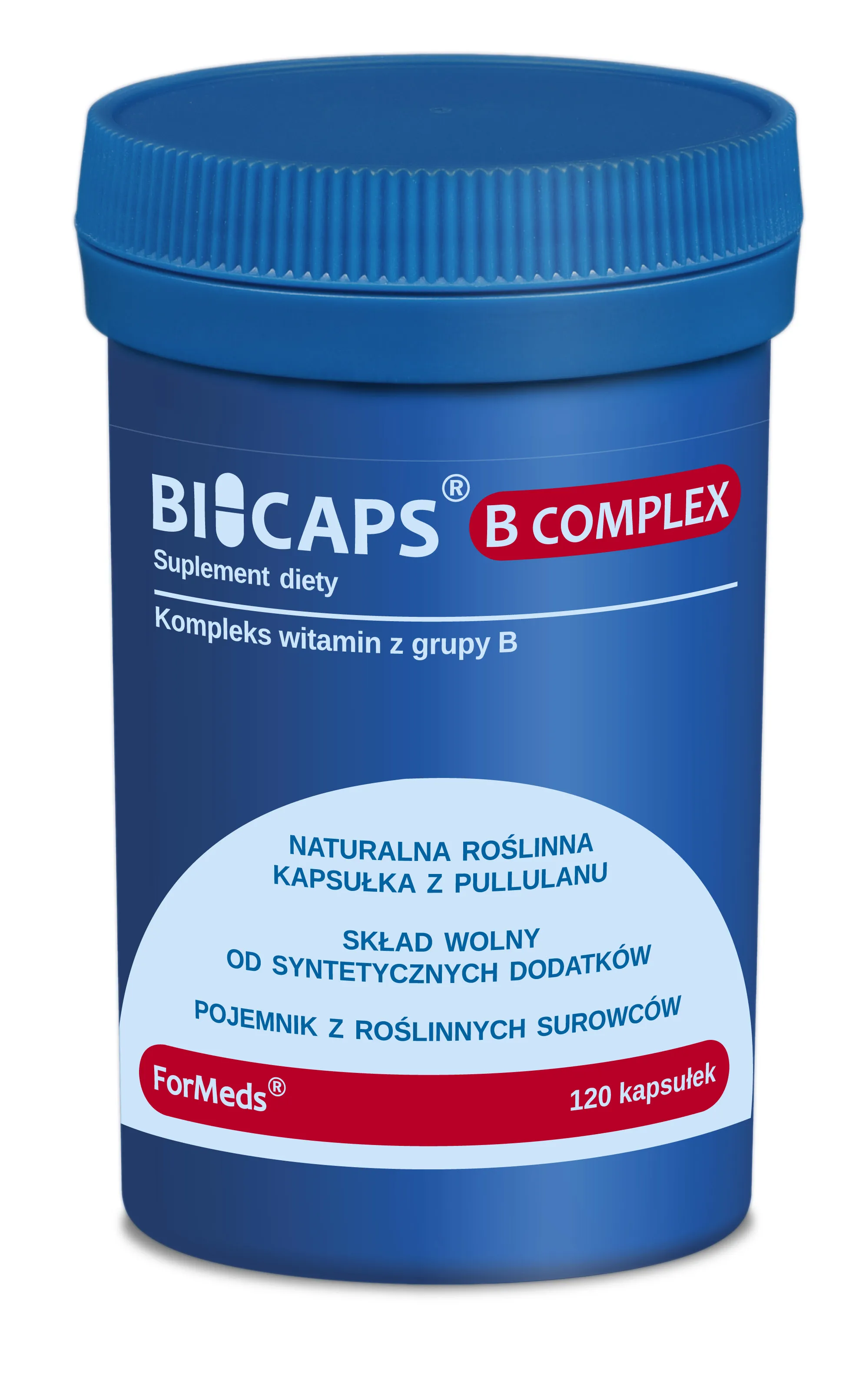 ForMeds Bicaps B Complex, suplement diety, 120 kapsułek