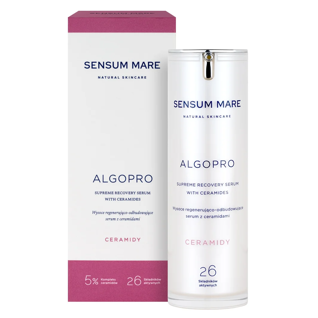 Sensum Mare Algopro wysoce regenerująco-odbudowujące serum z ceramidami, 30 ml