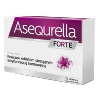 Asequrella Forte, suplement diety, 20 tabletek