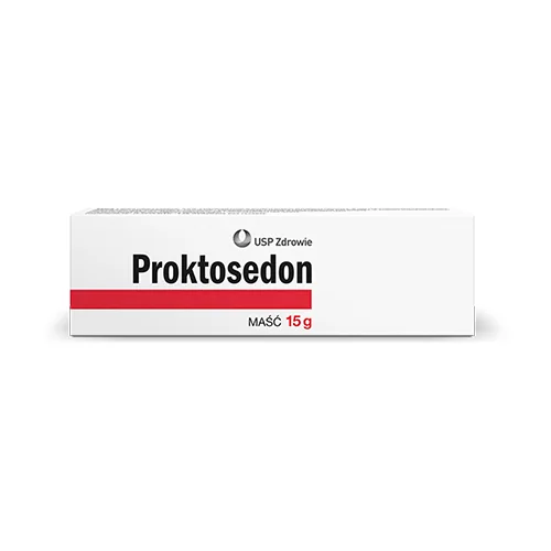 Proktosedon 5 mg + 5 mg + 10 mg + 10 mg, maść, 15 g