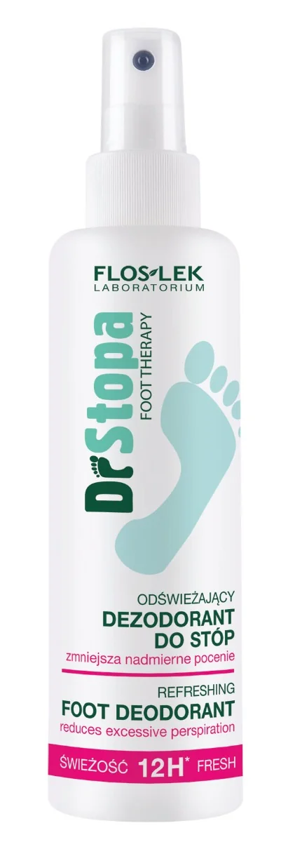 Floslek Dr Stopa odświeżający dezodorant do stóp, 150 ml