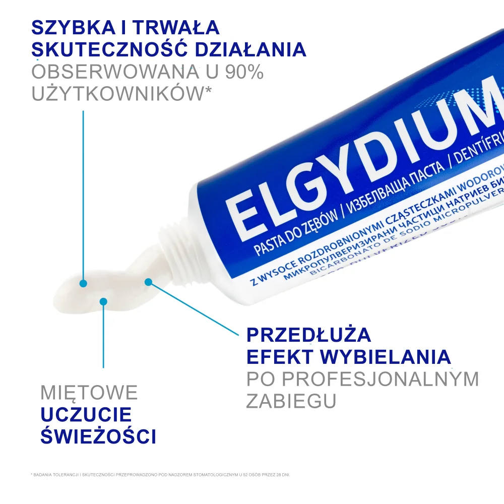 Elgydium wybielająca pasta do zębów, 75 ml