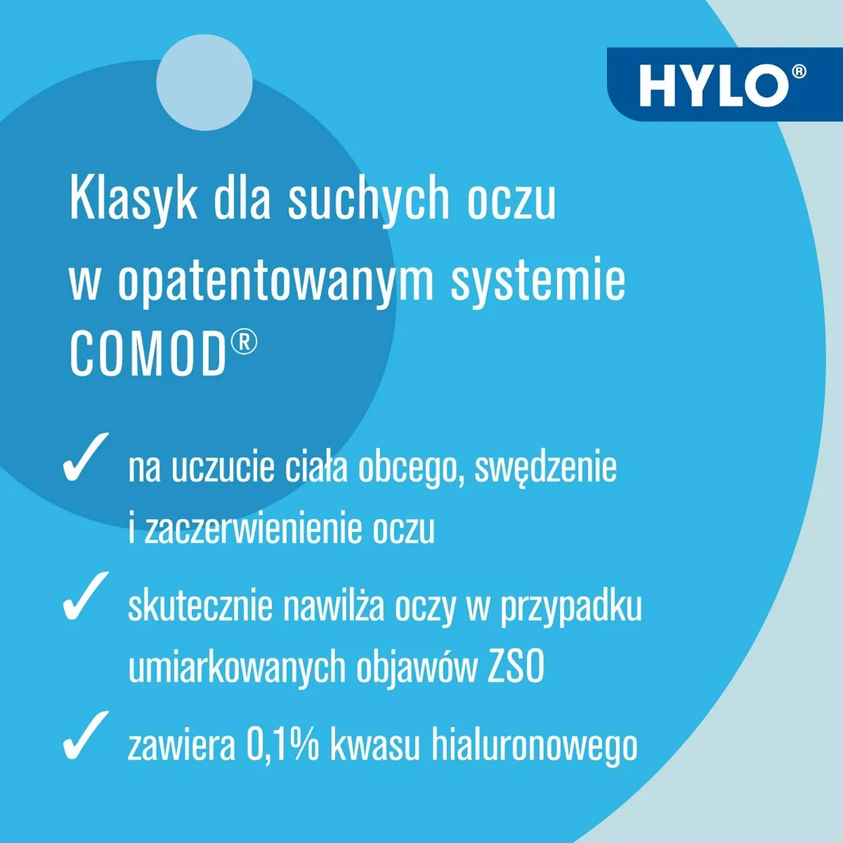 Hylo-Comod krople do oczu, 10 ml