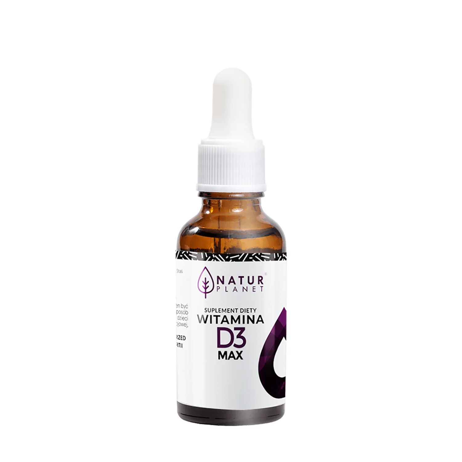 Natur Planet witamina D3 MAX 4000 IU w kroplach 30 ml