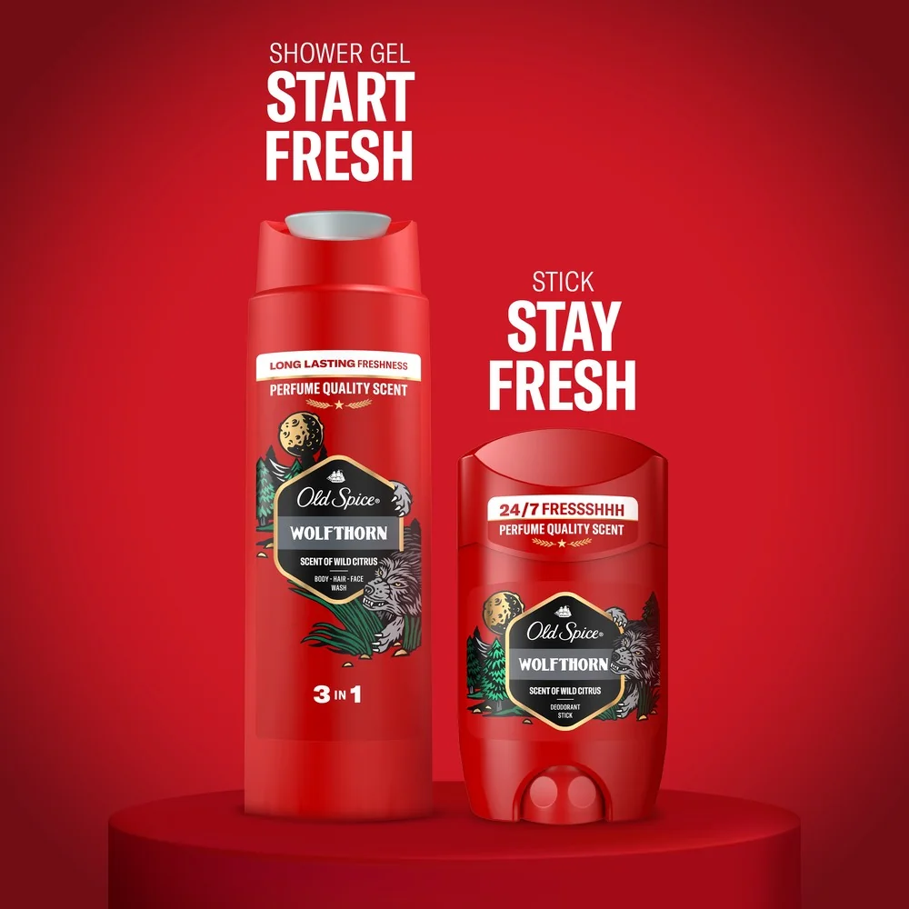 Old Spice Gamer Zestaw Podarunkowy dezodorant w sztyfcie, 50 ml + żel pod prysznic, 250 ml